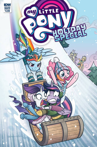 MY LITTLE PONY HOLIDAY SPECIAL 2017 CVR A HICKEY