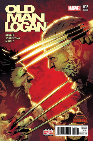 OLD MAN LOGAN #2 SORRENTINO 2ND PTG VAR