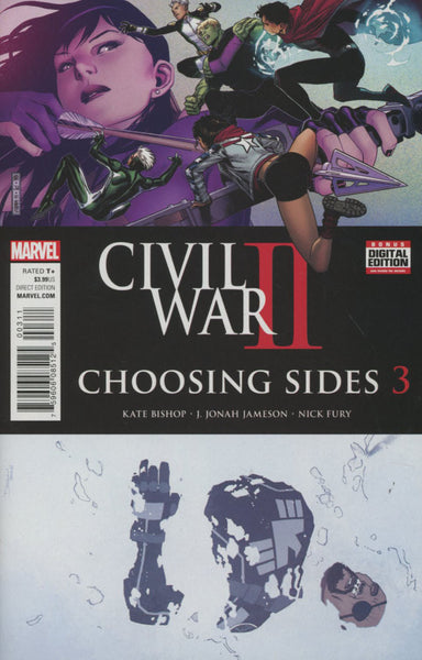 CIVIL WAR II CHOOSING SIDES #3 COVER A 1st PRINT