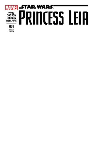 PRINCESS LEIA #1 BLANK VAR