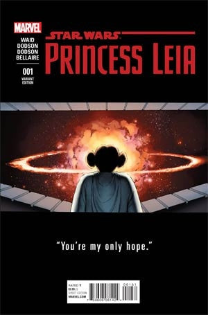 PRINCESS LEIA #1 CASSADAY TEASER VAR