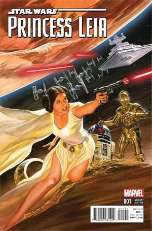PRINCESS LEIA #1 ROSS VAR