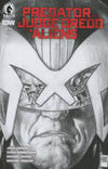 PREDATOR VS JUDGE DREDD VS ALIENS #1 COVER B SKETCH VARIANT