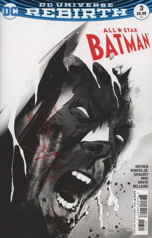 ALL STAR BATMAN #3 COVER B JOCK VARIANT