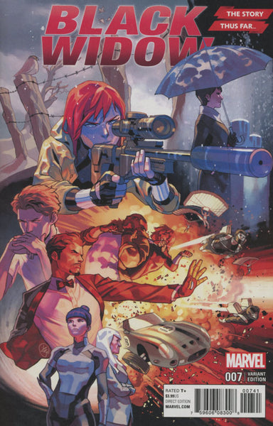 BLACK WIDOW VOL 5 #7 COVER C STORY THUS FAR VARIANT