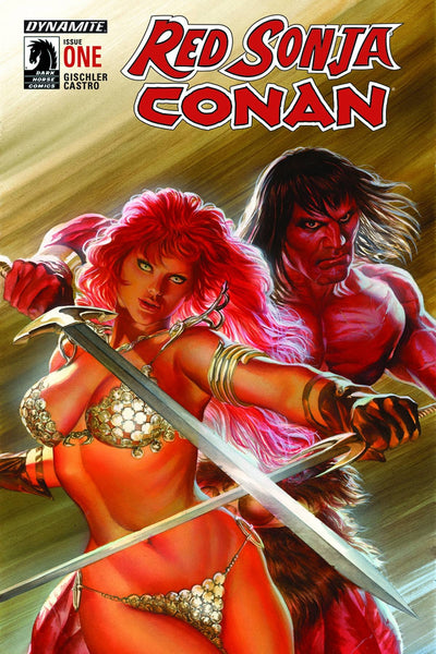 RED SONJA CONAN #1 (OF 4) CVR A ROSS