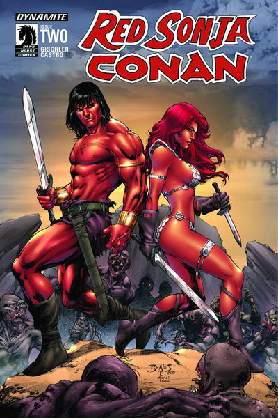 RED SONJA CONAN #2 (OF 4) CVR A BENES