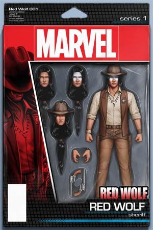 RED WOLF #1 CHRISTOPHER ACTION FIGURE VAR