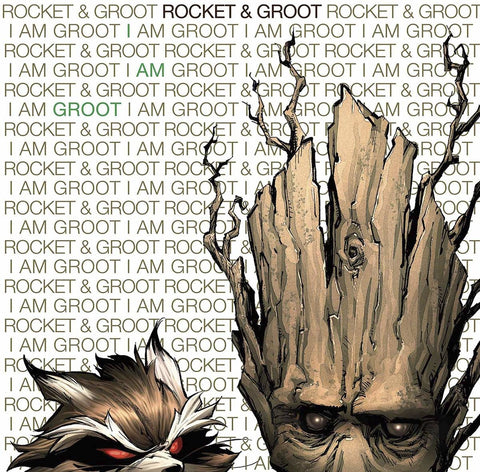 ROCKET RACCOON AND GROOT #1 RANDOLPH HIP HOP VAR