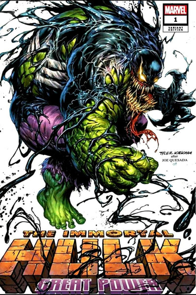 IMMORTAL HULK GREAT POWER #1 TYLER KIRKHAM EXCLUSIVE