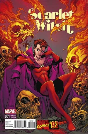 SCARLET WITCH #1 MARVEL 92 RANEY VAR