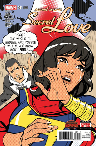 SECRET WARS SECRET LOVE #1 NAKAYAMA 2ND PTG VAR