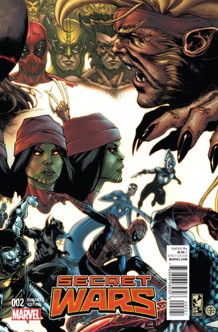 SECRET WARS #2 BIANCHI CONNECTING VARIANT