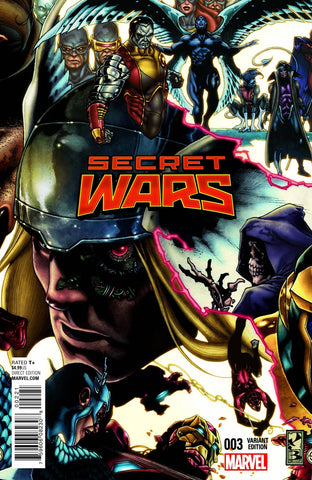 SECRET WARS #3 BIANCHI CONNECTING VARIANT