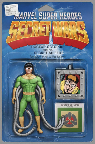 SECRET WARS #3 CHRISTOPHER ACTION FIGURE VARIANT