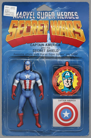SECRET WARS #4 CHRISTOPHER ACTION FIGURE VARIANT