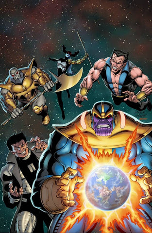 SECRET WARS #4 STARLIN VARIANT