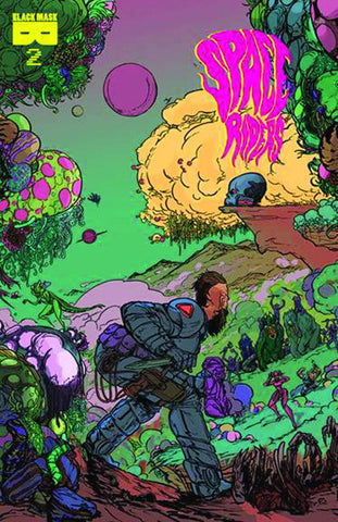 SPACE RIDERS #2 (OF 4) 2ND PTG
