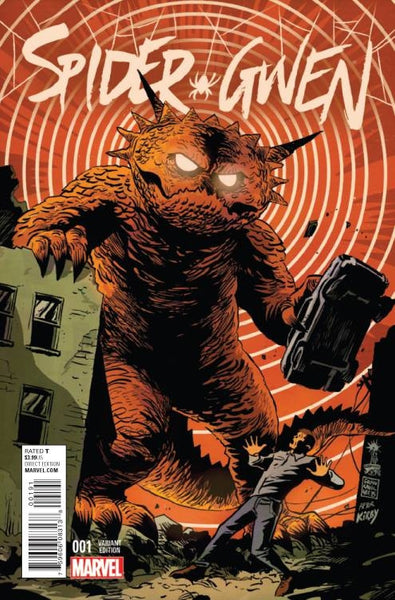 SPIDER-GWEN #1 FRANCAVILLA KIRBY MONSTER VAR