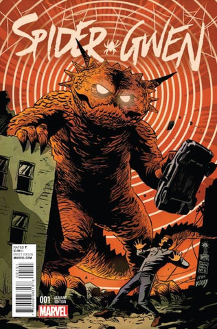 SPIDER-GWEN #1 FRANCAVILLA KIRBY MONSTER VAR