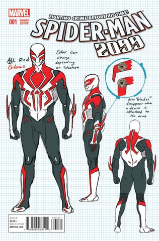 SPIDER-MAN 2099 #1 ANKA DESIGN VAR