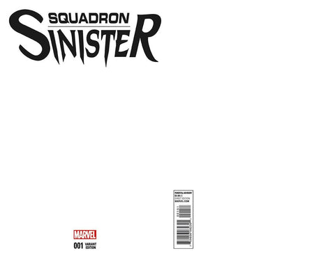 SQUADRON SINISTER #1 BLANK