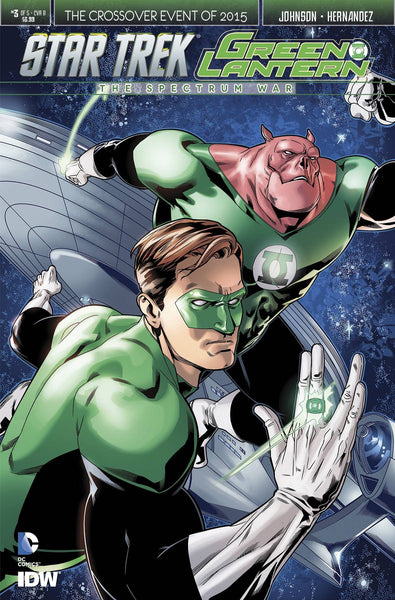 STAR TREK GREEN LANTERN #3 (OF 6) REG STOTT