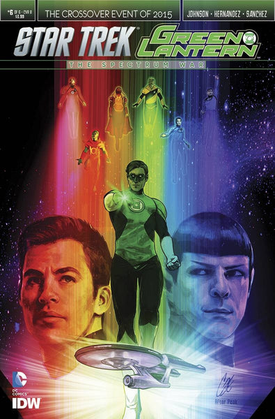 STAR TREK GREEN LANTERN #6 (OF 6) SUB VAR STAGGS