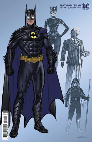 BATMAN 89 #1 (OF 6) INC JOE QUINONES DESIGN CARD STOCK VAR