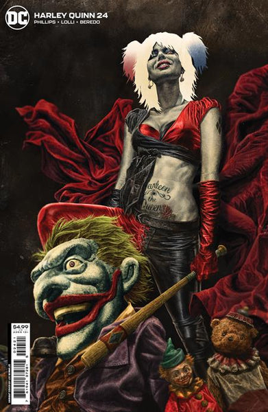 HARLEY QUINN #24 CVR B LEE BERMEJO CARD STOCK VAR