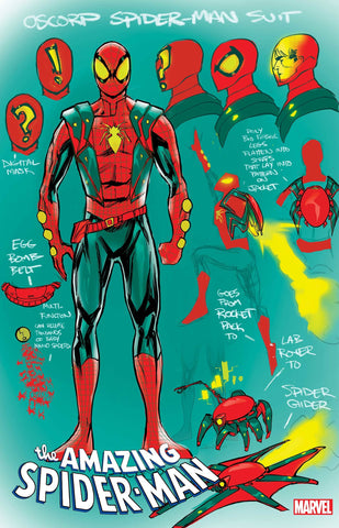 AMAZING SPIDER-MAN #7 INCV GLEASON DESIGN VAR