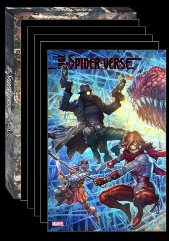 EDGE OF SPIDER-VERSE #1-5 ALAN QUAH EXCLUISVE SET