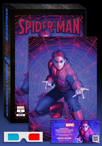 SPIDER-MAN #1 DOUBLE-EXPOSURE EXCLUSIVE 2 PACK BOX