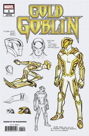 GOLD GOBLIN #1 (OF 5) MCGUINNESS DESIGN VAR