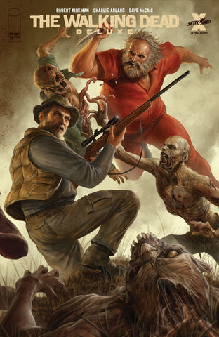 WALKING DEAD DLX #16 DAVE RAPOZA CONNECTING VARIANT (MR)