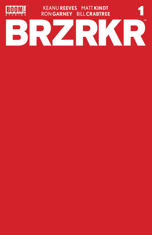 BRZRKR (BERZERKER) #1 CVR F INCV RED BLANK SKETCH CV