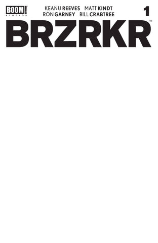 BRZRKR (BERZERKER) #1 CVR E BLANK SKETCH VAR
