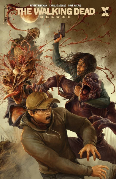 WALKING DEAD DLX #15 DAVE RAPOZA CONNECTING VARIANT (MR)