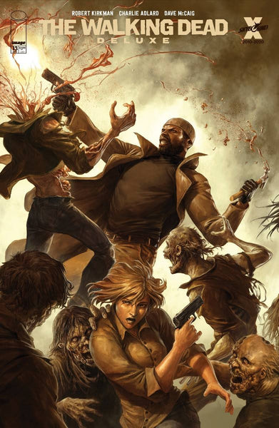 WALKING DEAD DLX #13 DAVE RAPOZA CONNECTING VARIANT (MR)