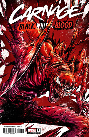 CARNAGE BLACK WHITE AND BLOOD #1 (OF 4) CHECCHETTO VAR