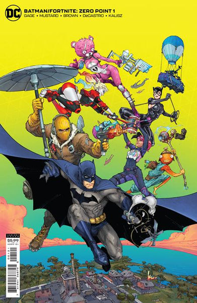 BATMAN FORTNITE ZERO POINT #1 KENNETH ROCAFORT CARD STOCK VAR