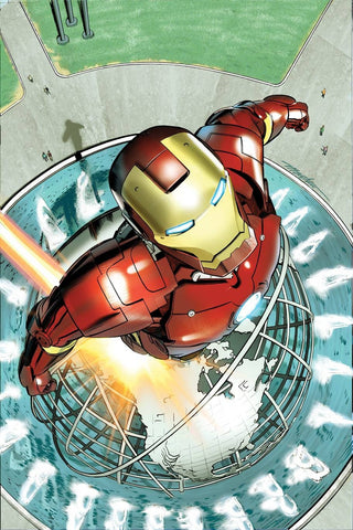 SUPERIOR IRON MAN #9 MAYHEW NYC VARIANT