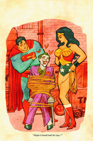 SUPERMAN WONDER WOMAN #18 THE JOKER VARIANT