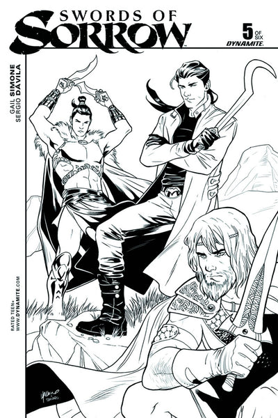 SWORDS OF SORROW #5 (OF 6) CVR E 20 COPY LUPACCHINO INCV