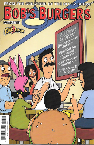 BOBS BURGERS ONGOING #3 COMICXPOSURE EXCLUSIVE