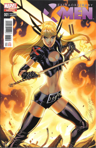 EXTRAORDINARY X-MEN #1 J SCOTT CAMPBELL MEXICO ED