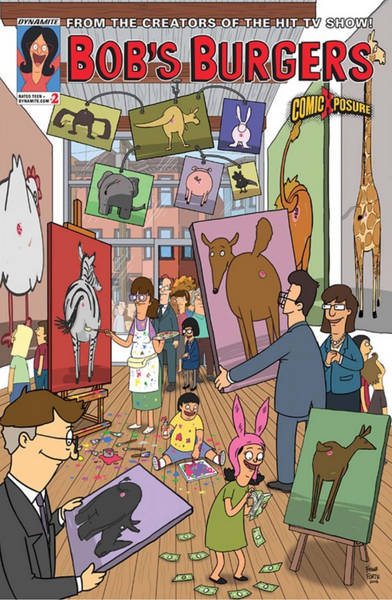 BOBS BURGERS ONGOING #2 COMICXPOSURE EXCLUSIVE