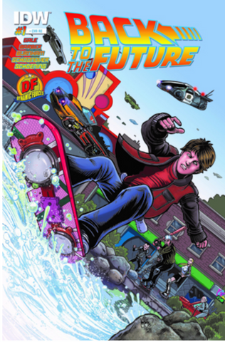 BACK TO THE FUTURE #1 DF EXCLUSIVE BY KEN HAESER