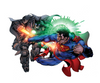 BATMAN #50 / SUPERMAN #50 DCBS CONNECTING VARIANT SET