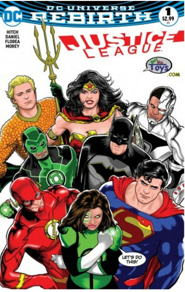 JUSTICE LEAGUE #1 BUY ME KEVIN MAGUIRE COLOR VARIANT